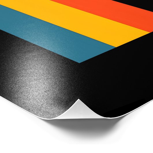 Mid Century Jazz Age HepCat Black Cat Foto Afdruk (Hoek)