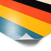 Mid Century Jazz Age HepCat Black Cat Foto Afdruk (Hoek)