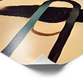 Mid Century Jazz Age Modern Minimalist Trio Foto Afdruk (Hoek)