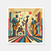 Mid Century Jazz Age Quartet Servet (Voorkant)