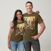 Mid Century Jazz Age Quartet T-shirt (Unisex)