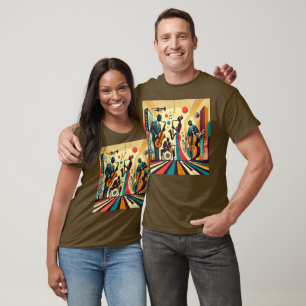 Mid Century Jazz Age Quartet T-shirt