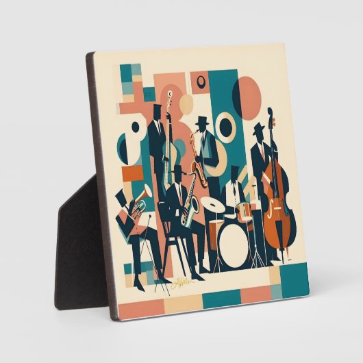 Mid Century Jazz Age Sextet Fotoplaat (Voorkant)