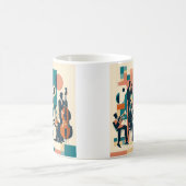 Mid Century Jazz Age Sextet Koffiemok (Center)