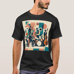 Mid Century Jazz Age Sextet T-shirt