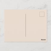  mid-century katten briefkaart (Achterkant)