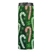 Mid Century Kerst Thermische Tumbler Thermosbeker (Achterkant)