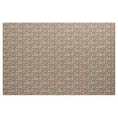 Mid Century Marching Band op Grey Stof (Yard (91,4 cm))
