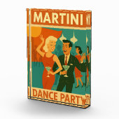 Mid Century Martini Dance Party Fotoblokken (Rechts)