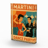 Mid Century Martini Dance Party Fotoblokken (Rechts)