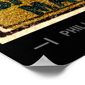 Mid Century Matchbox Hoesje Art Poster (Hoek)