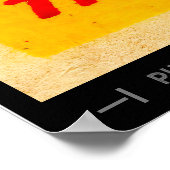 Mid Century Matchbox Hoesje Art Poster (Hoek)