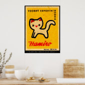 Mid Century Matchbox Hoesje Art Poster (Keuken)