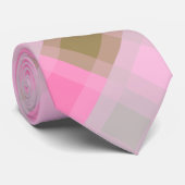 Mid-Century mega-gipsplaat - grijs / grijs, roze,  Stropdas (Opgerold)