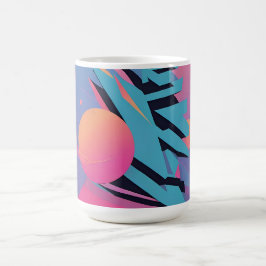 Mid-Century Memphis Design - Ken Gage Art Koffiemok