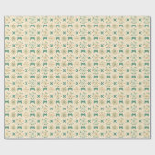 Mid-Century Merry & Bright Vakantie Cadeaupapier (Vlak)