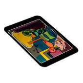 'Mid Century Mod Cocktails' schilderen op een Magneet (Rechterzijde)