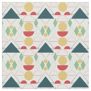 Mid Century Mod Colorful Stof