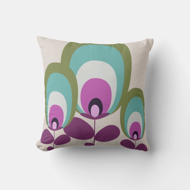 Mid Century Mod Colour Scheme, decor kussen (Voorkant)