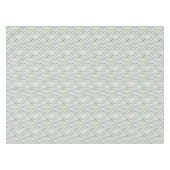 Mid Century Mod Geometric Link Pattern Small Tafelkleed (Voorkant (Horizontaal))