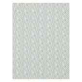 Mid Century Mod Geometric Link Pattern Small Tafelkleed (Voorkant)