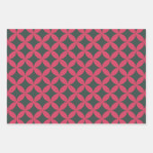 Mid-Century Mod Geometrische Retro Modern Kleurrij Inpakpapier Vel (Voorkant 3)