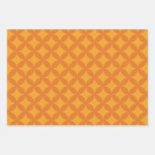 Mid-Century Mod Geometrische Retro Modern Kleurrij Inpakpapier Vel (Voorkant 2)