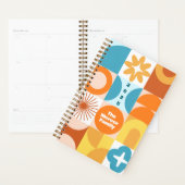 Mid Century Mod Shapes Planner (Display)