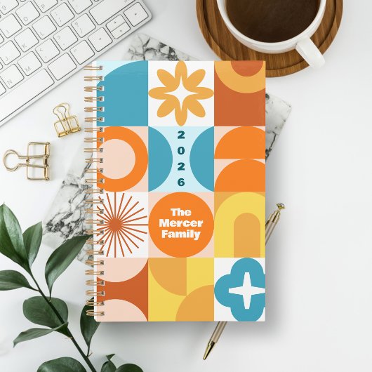 Mid Century Mod Vormen Planner