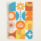 Mid Century Mod Vormen Planner (Voorkant)