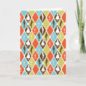 Mid-Century Mode Silhouetten kaart (Voorkant)