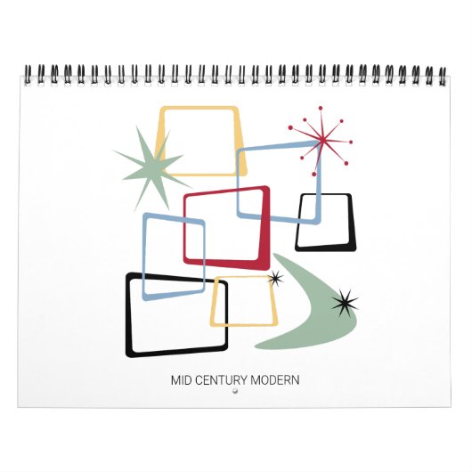 Mid Century Modern #3 Originele Retro Art Kalender (Hoes)