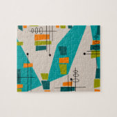 Mid-Century Modern Abstract #55 Legpuzzel (Horizontaal)