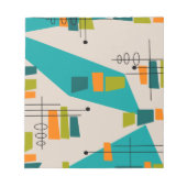 Mid-Century Modern Abstract #55 Notitieblok (Voorkant)