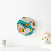 Mid-Century Modern Abstract #55 Ronde Klok (Huis)