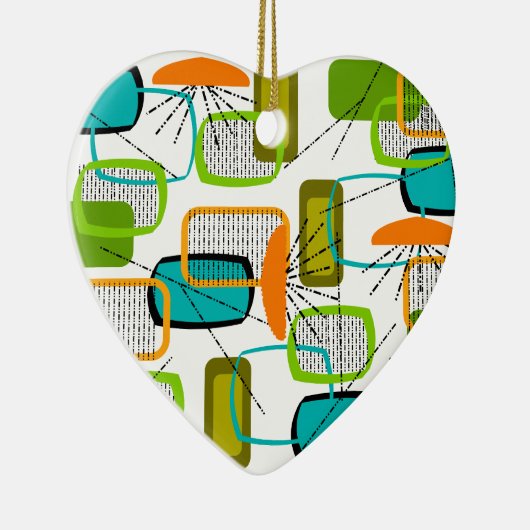 Mid-Century Modern Abstract #57 Keramisch Ornament (Rechts)