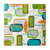 Mid-Century Modern Abstract #57 Tegeltje (Voorkant)