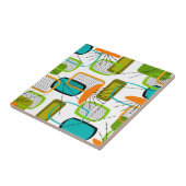 Mid-Century Modern Abstract #57 Tegeltje (Zijkant)