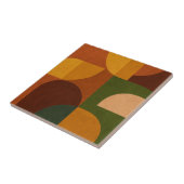Mid-Century Modern Abstract Composition Tegeltje (Zijkant)