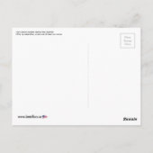 'Mid-Century Modern Abstract de machine' schilderi Briefkaart (Achterkant)