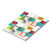 Mid-Century Modern Abstract Design Notitieblok (Linkerzijde)