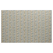 Mid-Century Modern Abstract Fabric Green Stof (Fat Quarter)