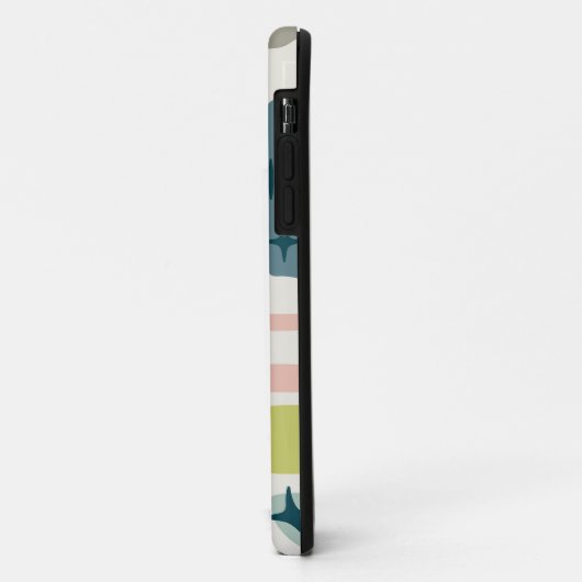 Mid Century Modern Abstract iPhone / iPad hoesje (Achterkant/links)