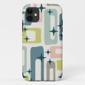 Mid Century Modern Abstract iPhone / iPad hoesje (Achterkant)