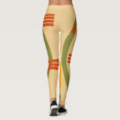 Mid-Century Modern Abstract Leggings (Achterkant)