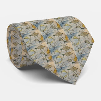 Mid-Century modern Abstract Mannen Stropdas