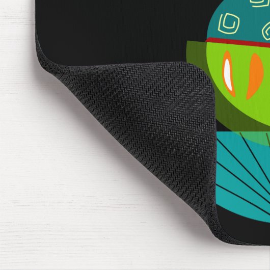 Mid-Century Modern Abstract Mousepad Muismat (Hoek)