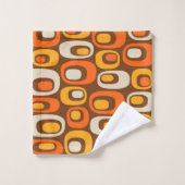 Mid-Century modern Abstract patroon Bad Handdoek (Wasdoekje)