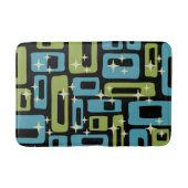 Mid Century Modern Abstract Patroon Badmat (Voorkant)
