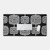 Mid Century Modern Abstract Patroon Bureaumat (Keyboard & Muis)